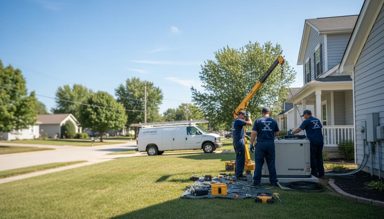 Generator Installation in Walnut Hill, IL near me